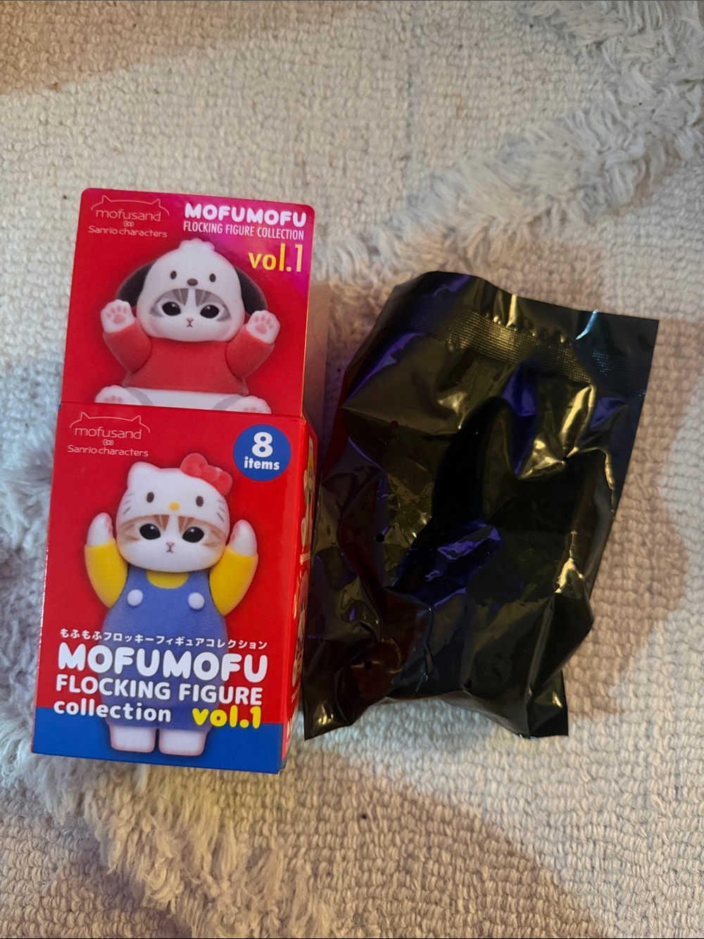 Mofumofu Sanrio Hello Kitty Mofusand Flocking Figure Collection Vol.1